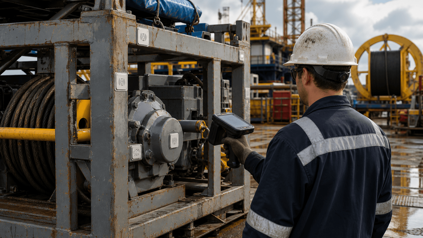 Rastreabilidade RFID aplicada a equipamentos em ambiente de Oil and Gas
